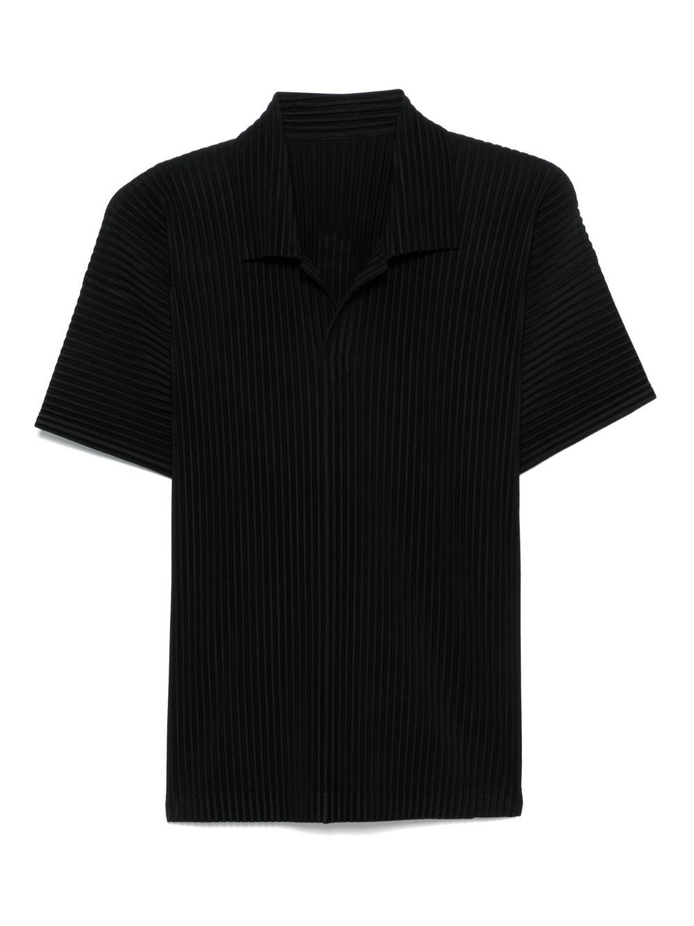 Homme Plissé Issey Miyake plissé-effect polo shirt - Grey