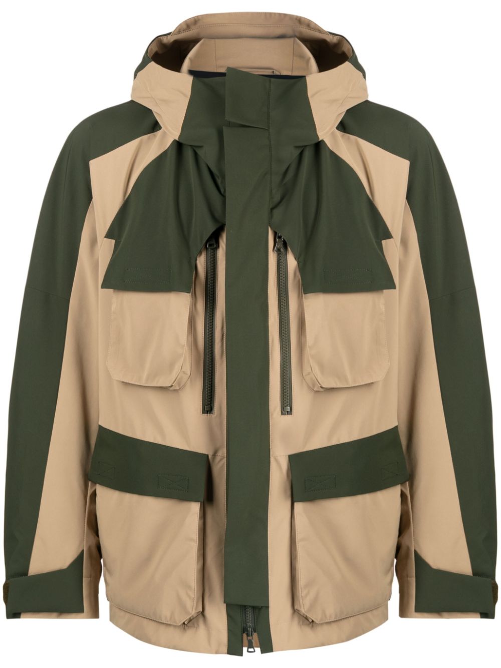 Two-tone sport jacket - Brown