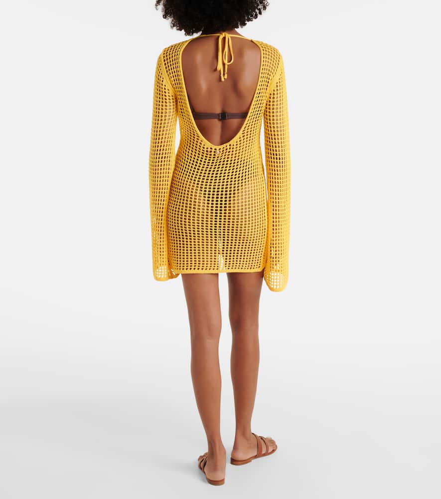 Serena crochet minidress