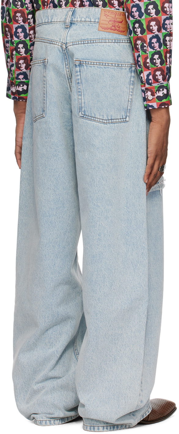 Y/Project Blue 'Paris' Best' Jeans