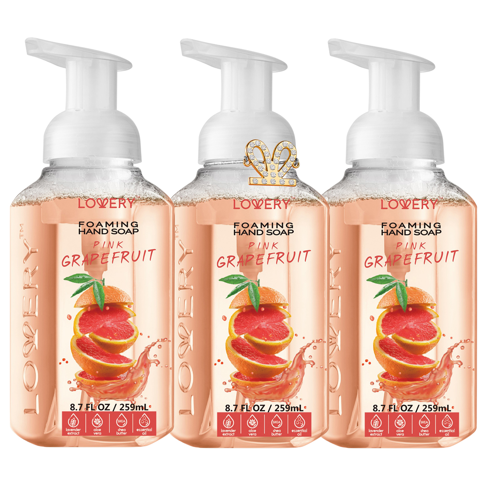 Foaming Hand Soap Gift Set - Pink Grapefruit