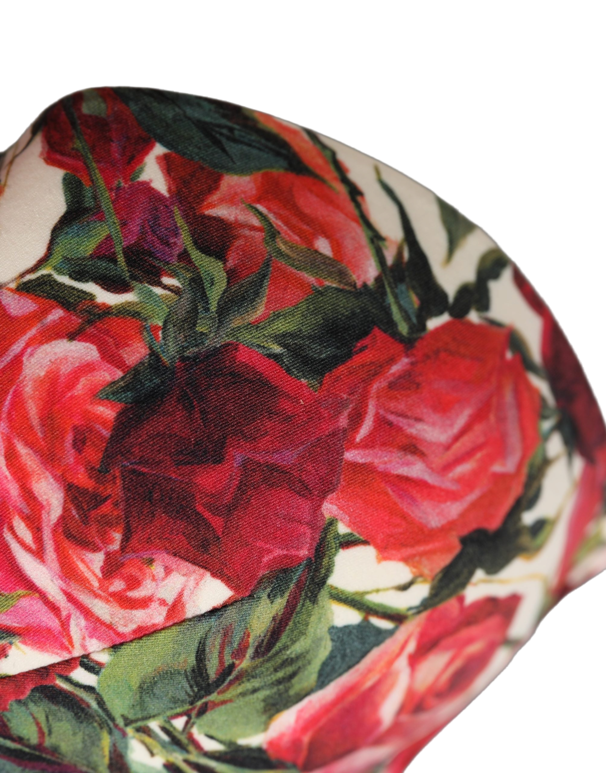 Floral Print Bikini Top — Multicolor