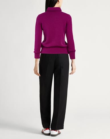 Woman Turtleneck Mauve Size 4 Cashmere