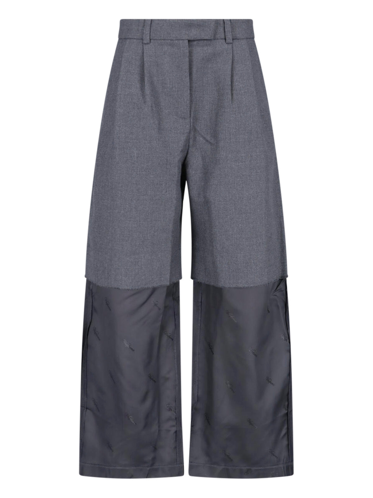 Wool-Blend Trousers