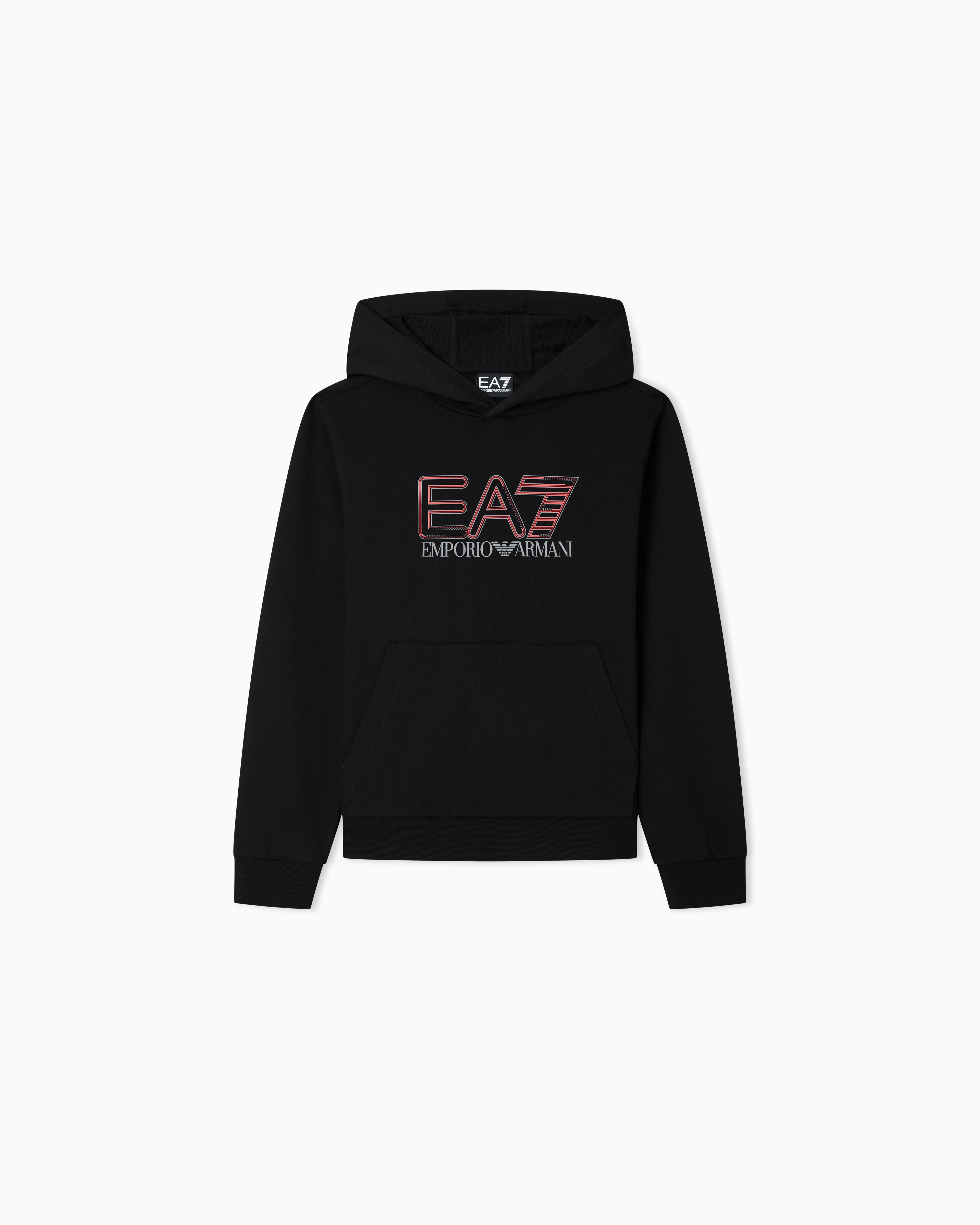 Visibility Boy jersey cotton hooded sweatshirt