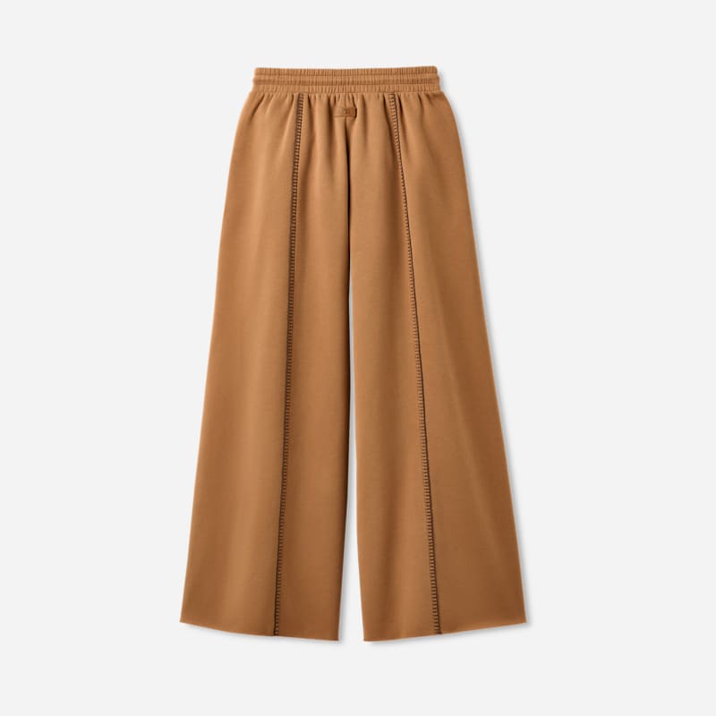® Women's Classic Wide Leg Pant Cotton Blend Pants in Chestnut
