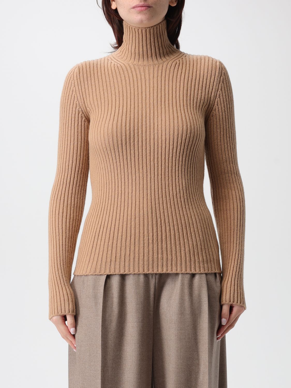 Sweater Woman color Camel