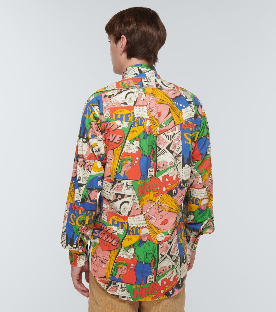 Printed cotton shirt