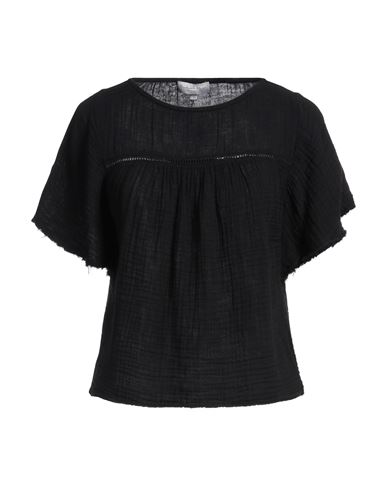 Woman Top Black Size S Cotton