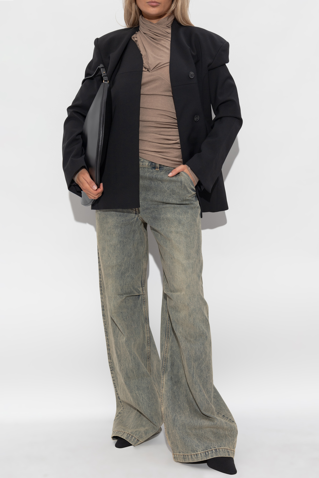 Tailored Blazer, Women's, Black