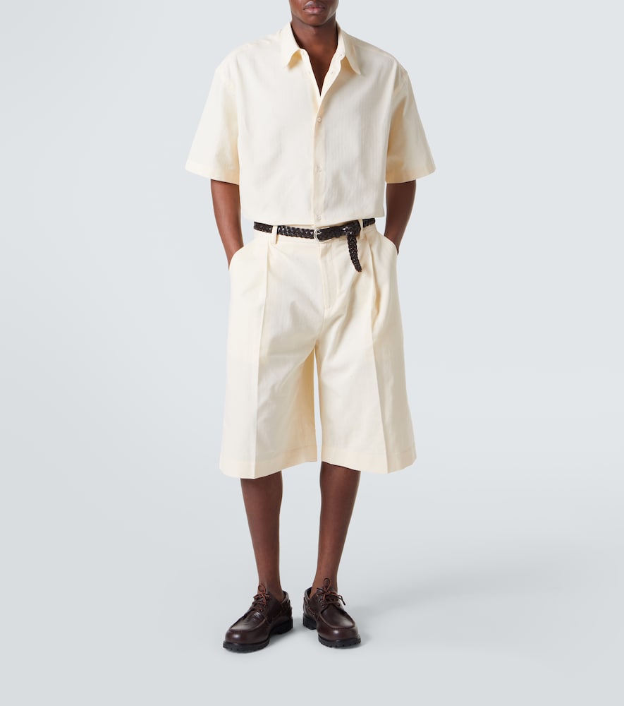 Sanko cotton and linen shirt