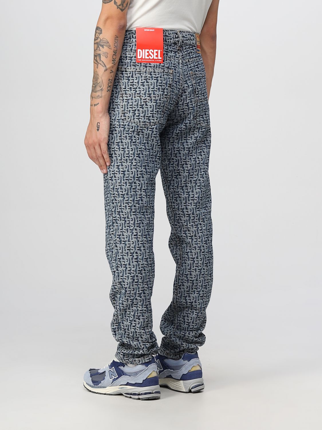 Jeans Men color Denim