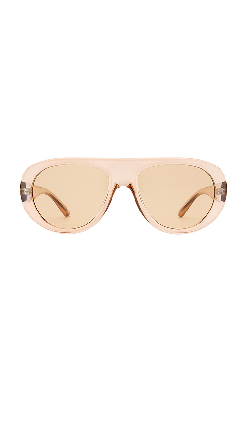 AIRE Satellite Sunglasses in Tan & Barley Tint. a