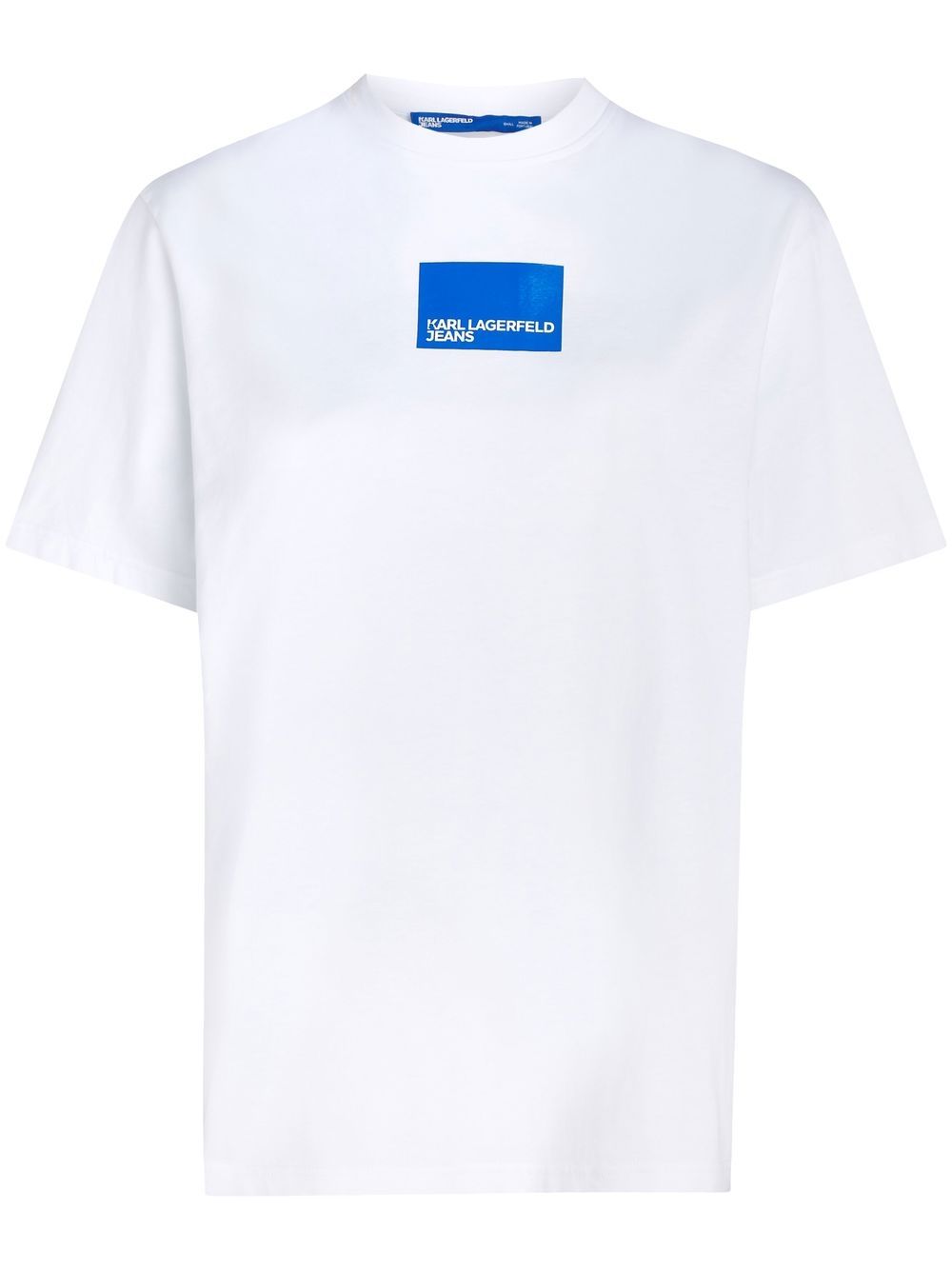 Logo-print organic cotton T-shirt - White