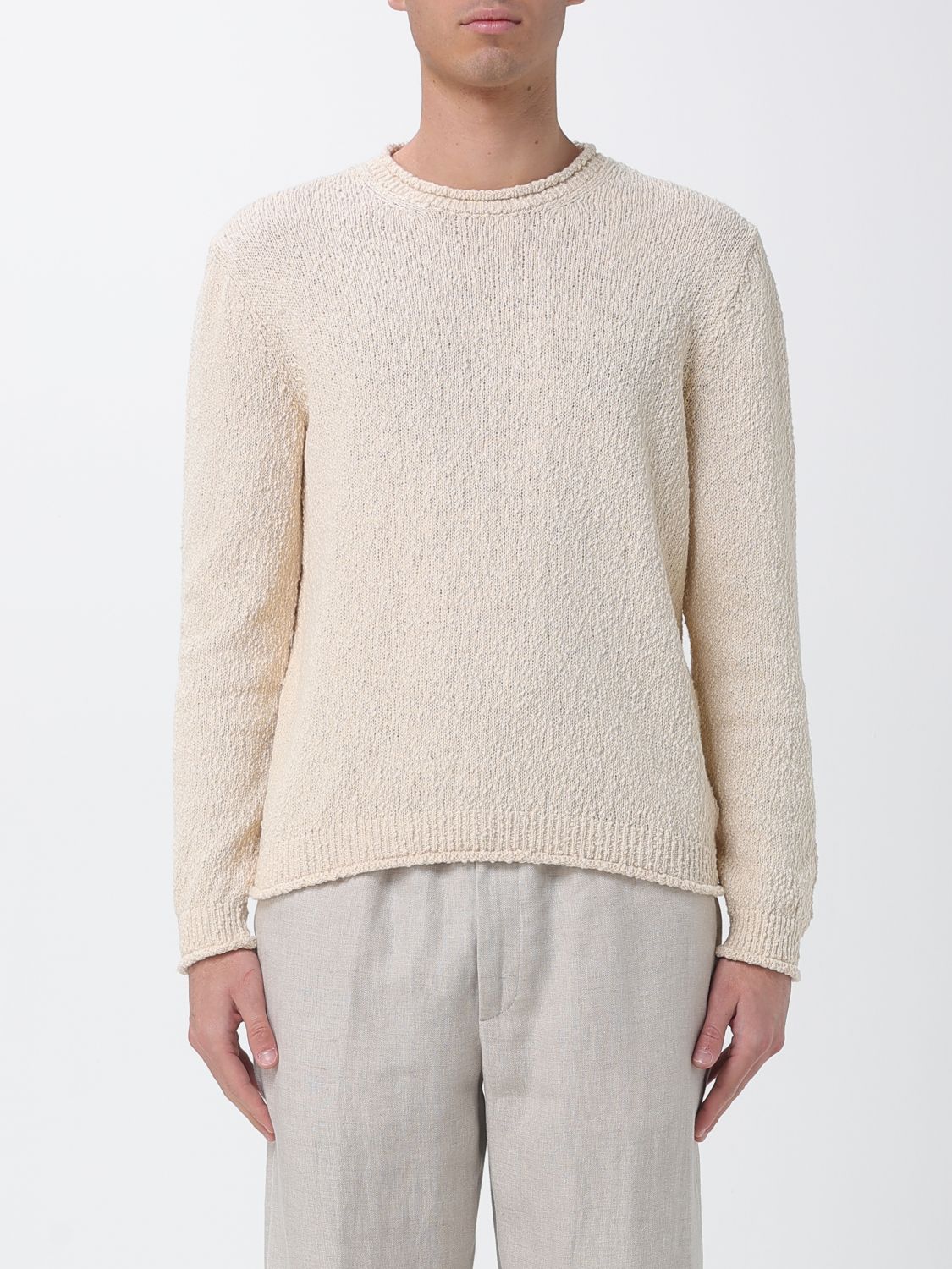 Sweater Men color Beige