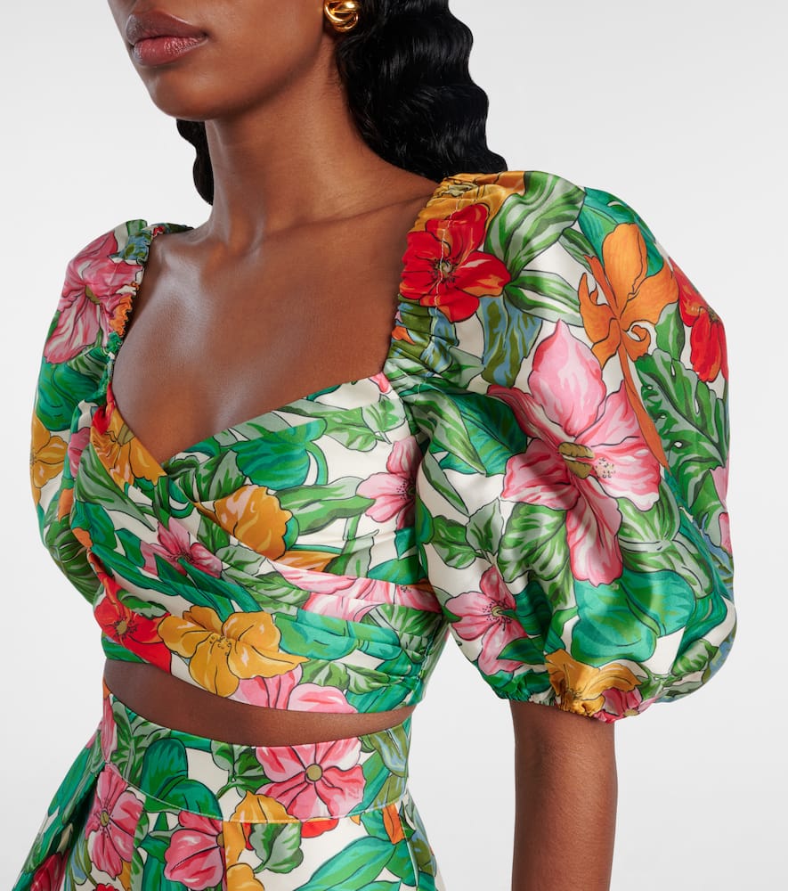 Alémais Amelia printed top