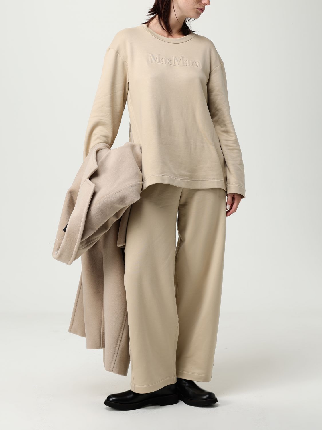 Sweatshirt Woman color White