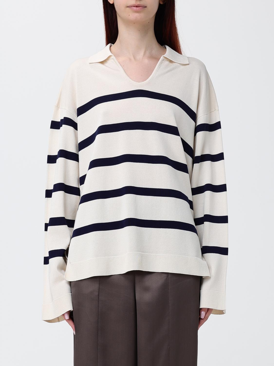 MAISON KITSUNÉ Sweatshirt Woman color Ecru