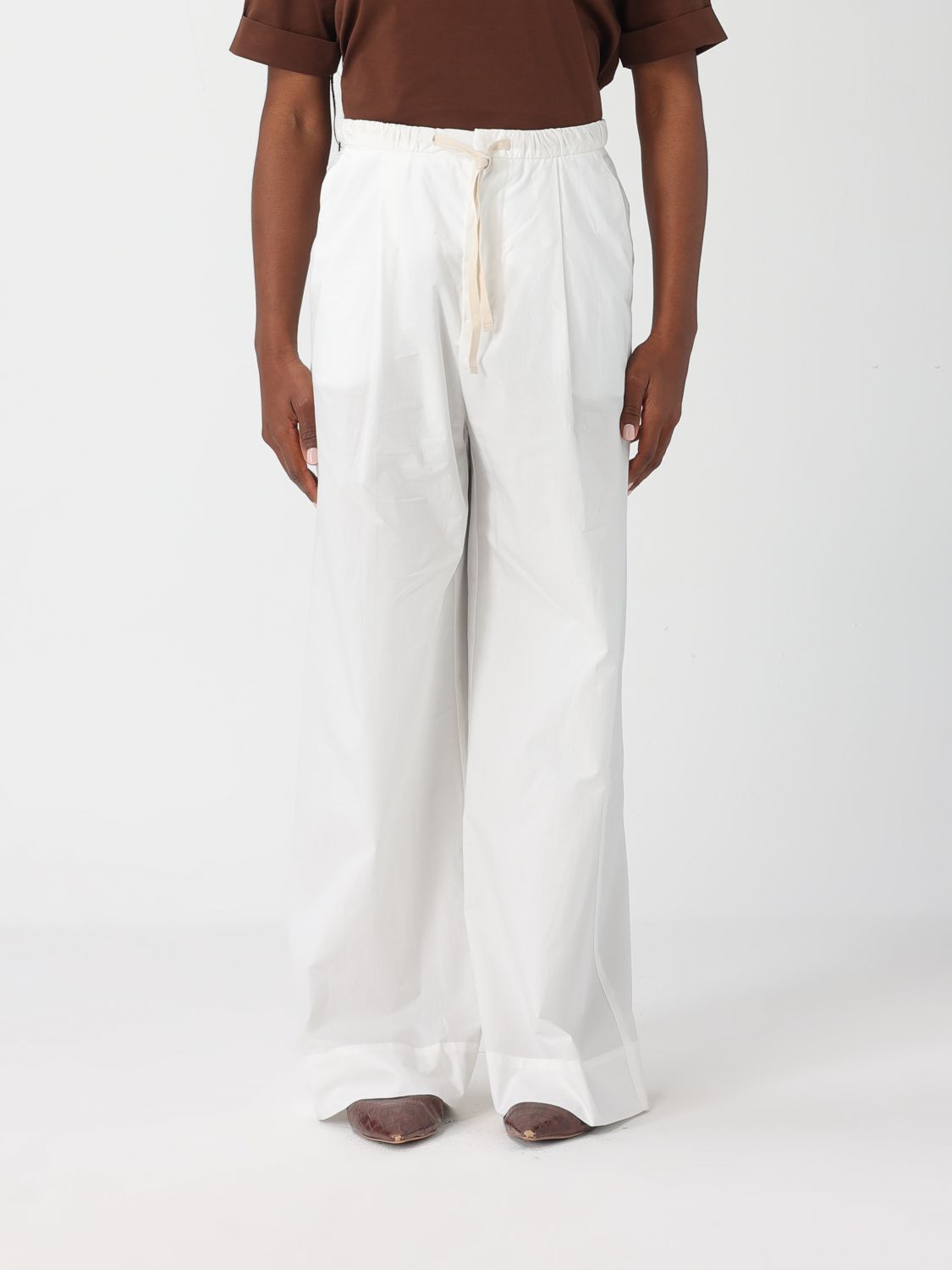 Pants Woman color White