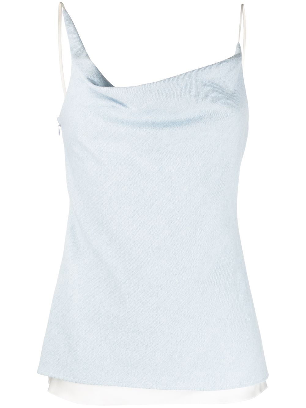 Amira washed denim cami