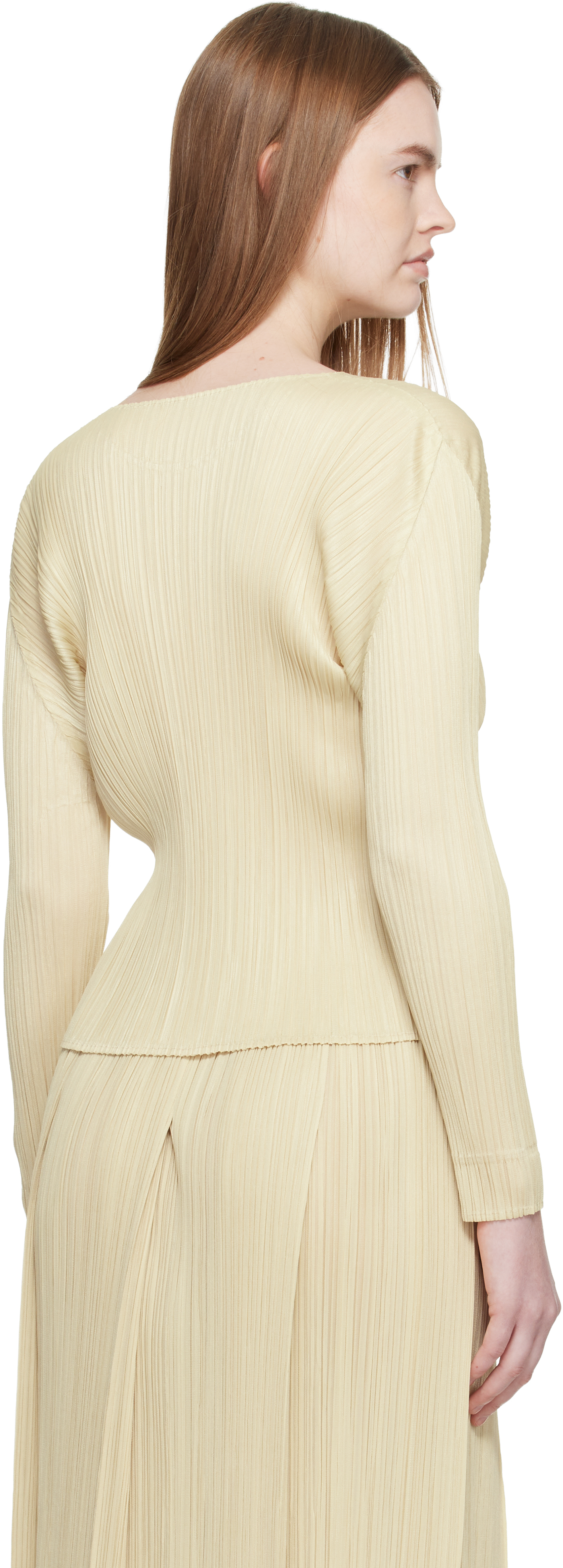 Beige Monthly Colors December Blouse