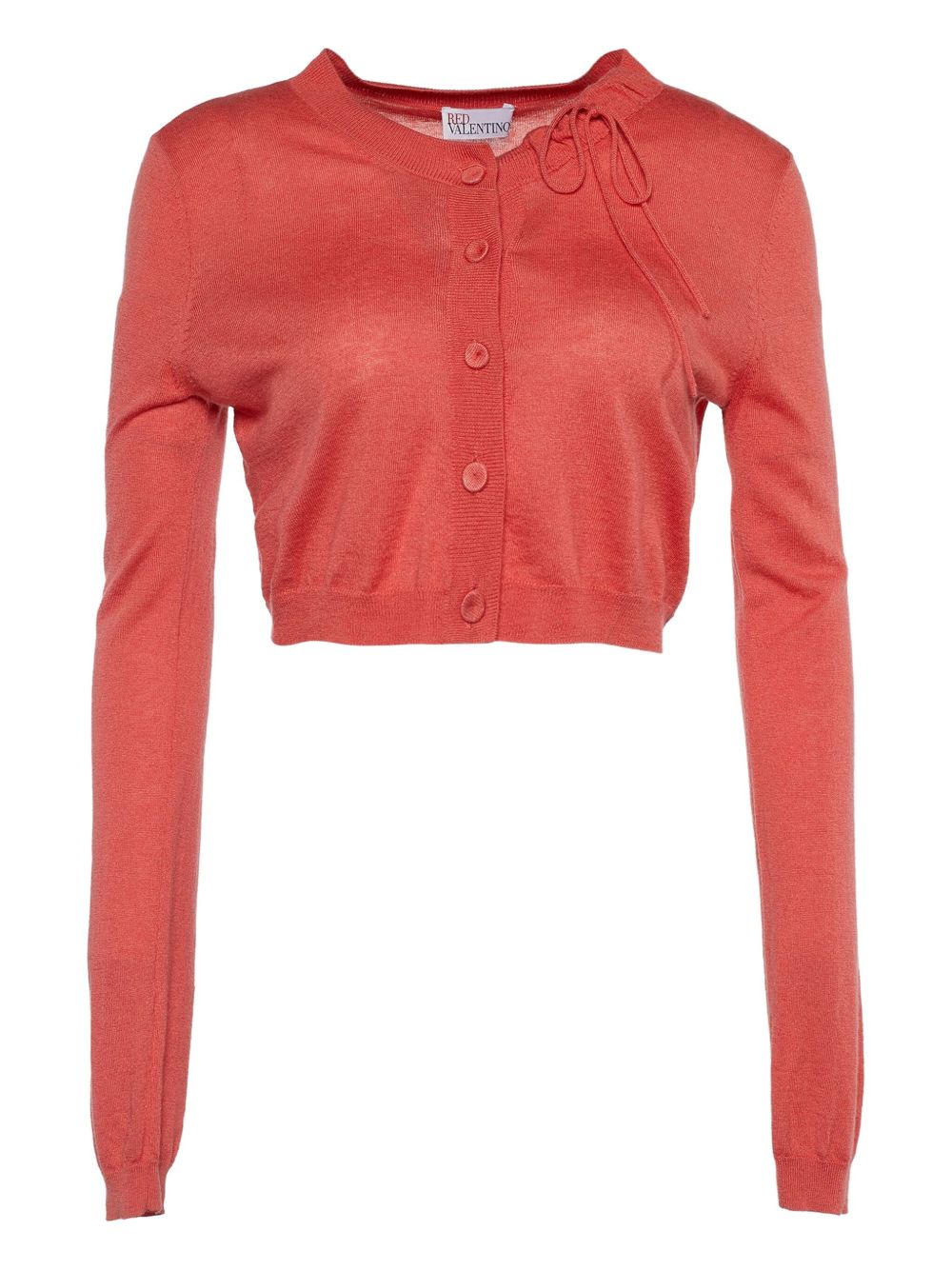 Cropped button-up cardigan - Pink