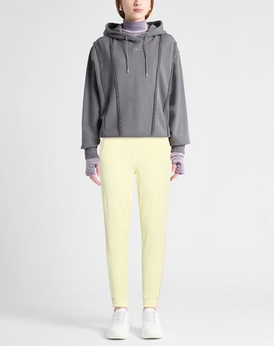 Woman Pants Pastel yellow Size M Modal, Polyester