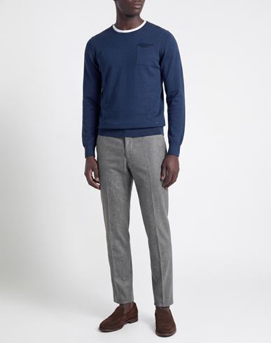 Man Sweater Navy Size S Cotton
