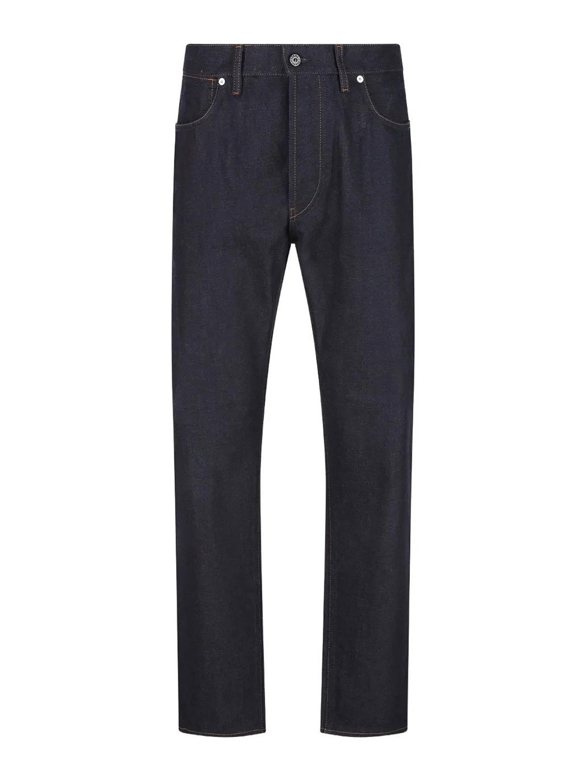Jeans Pantalone Regular Selvedge Blue Raw