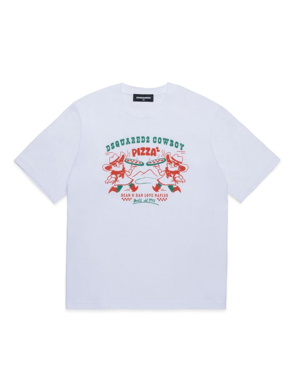 Slogan-print T-shirt - White