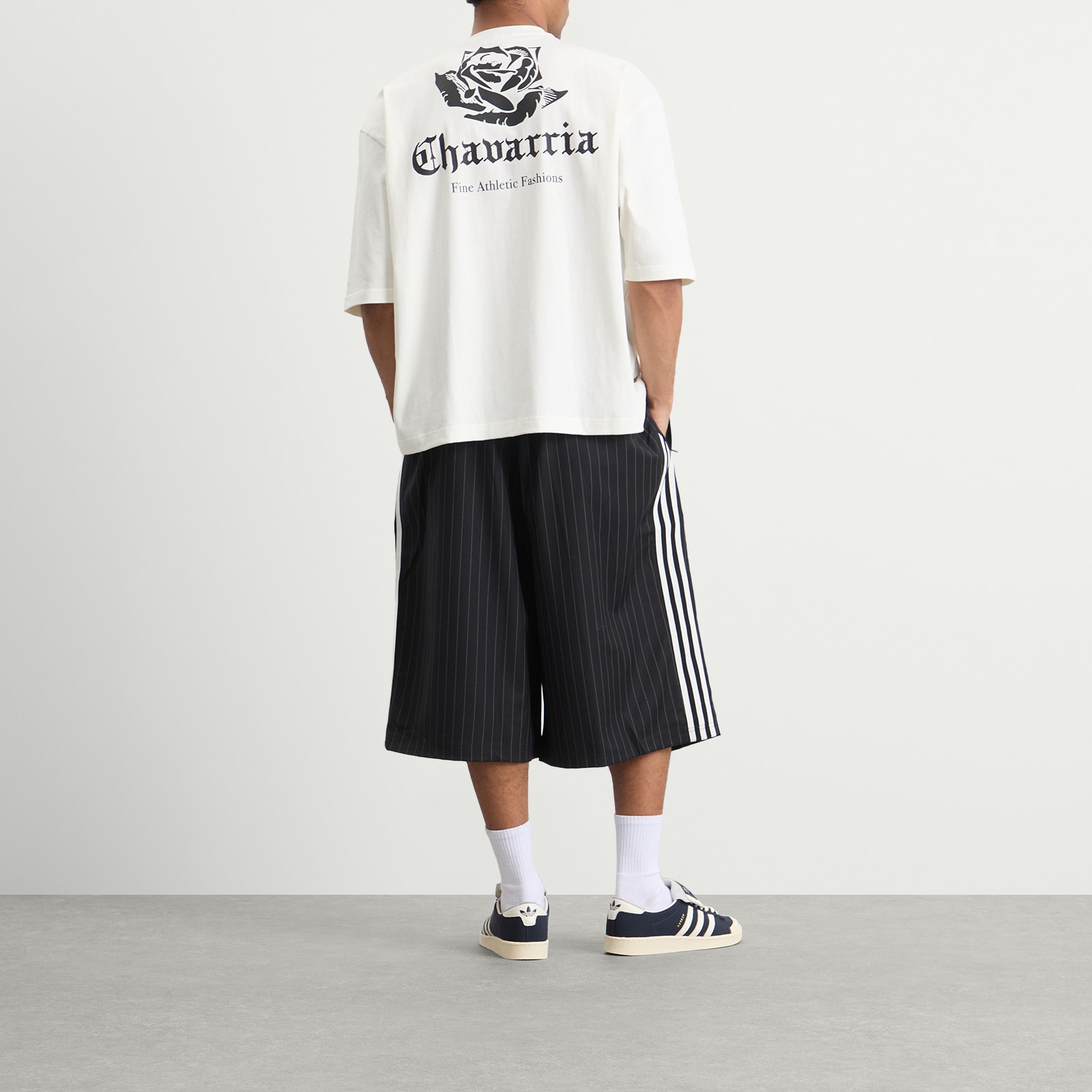 Men's x Willy Chavarria Logo T-Shirt in Off White