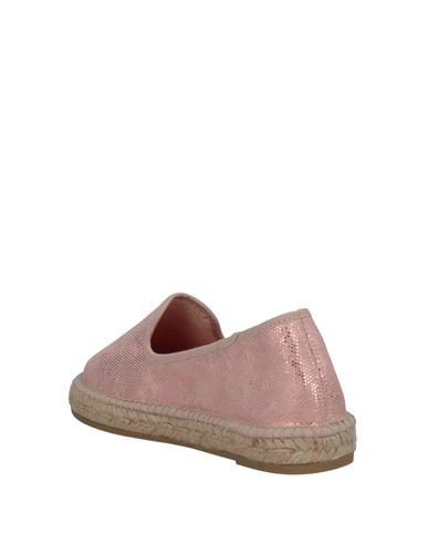 Espadrilles Woman Espadrilles Pink Size 6 Soft Leather, Textile fibers