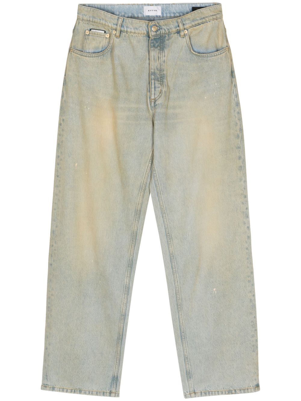 Benz straight-leg jeans - Neutrals