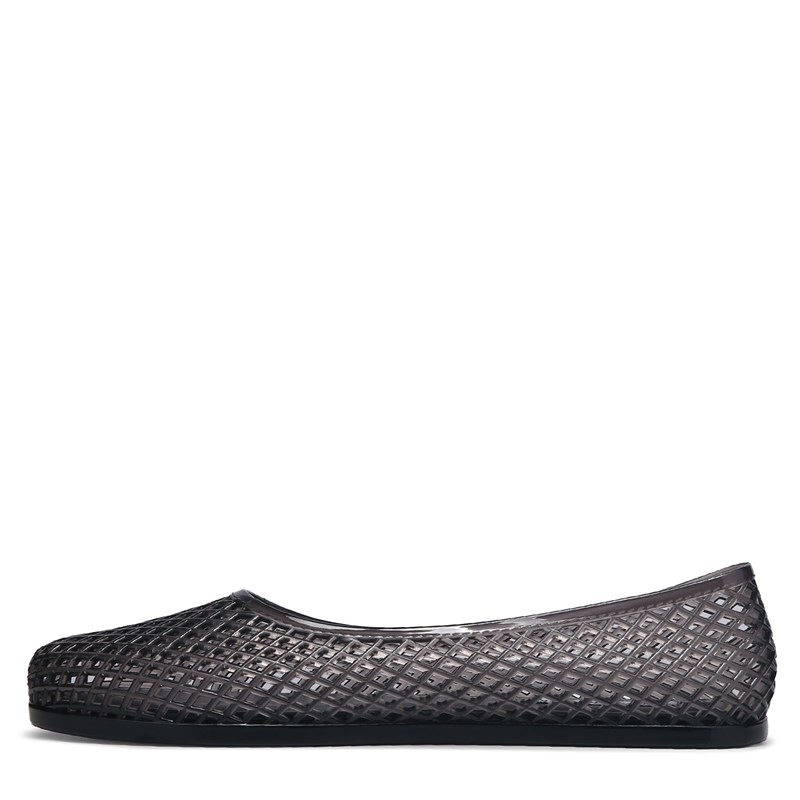 Women's Gyzmo Jelly Ballet Flat Shoes (Smoke)
