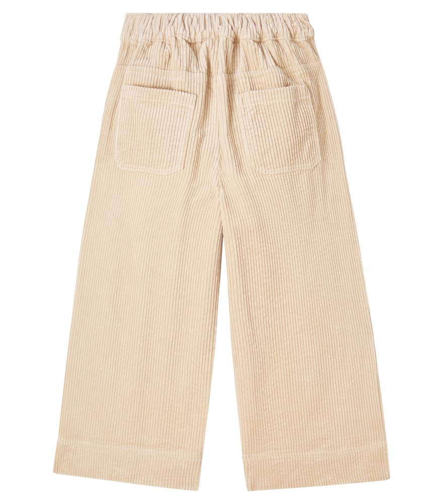 Suri cotton corduroy wide-leg pants