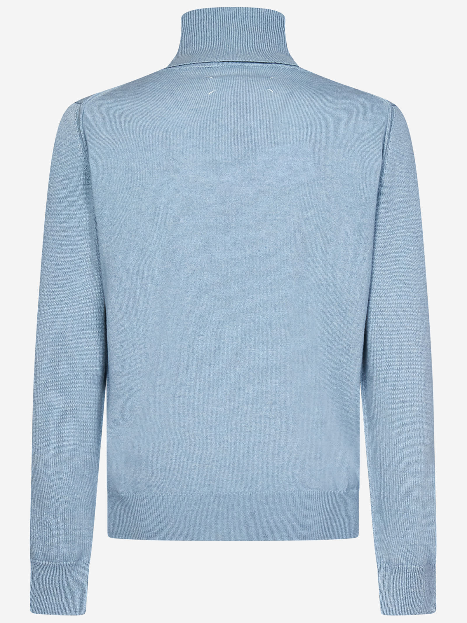 Roll-neck cashmere jumper