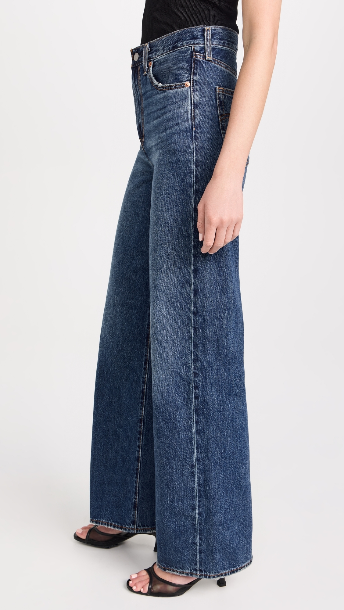 Ribcage Wide Leg Jeans Polar Perimeter