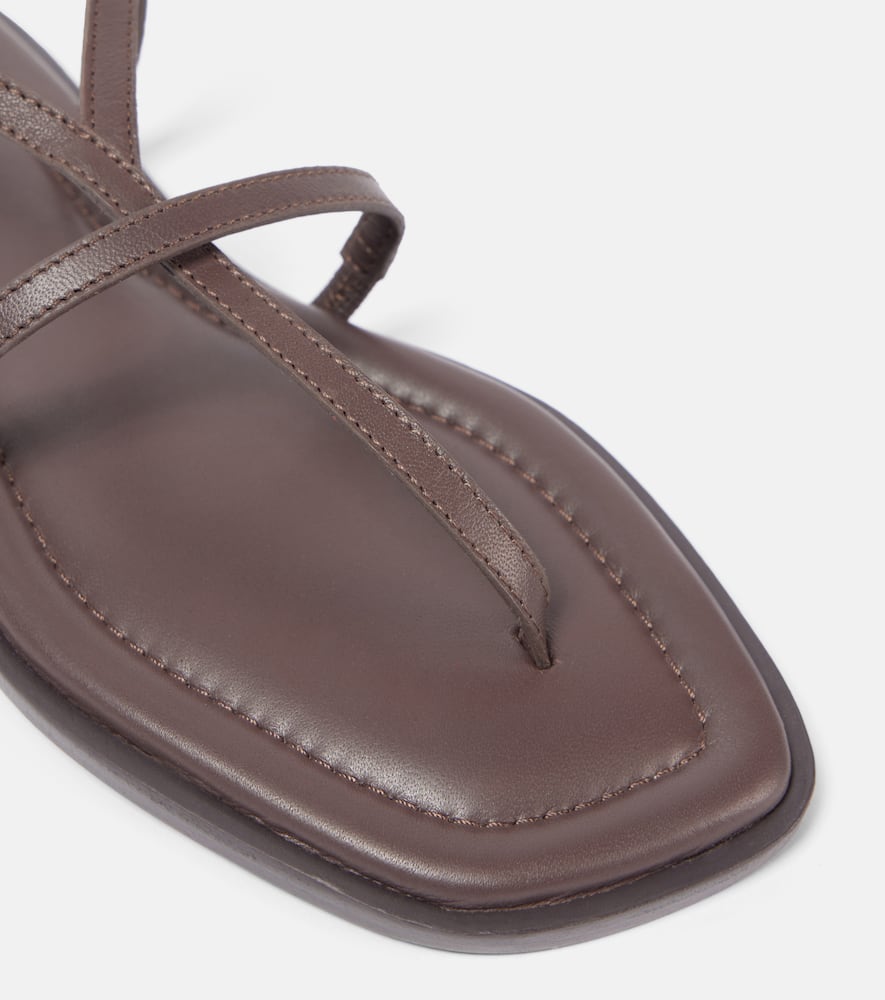 A. Emery Remly leather thong sandals