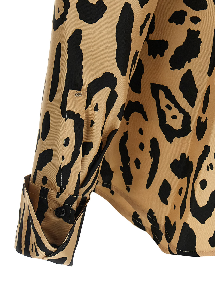 Armony Animal Patterned Long-sleeved Shirt