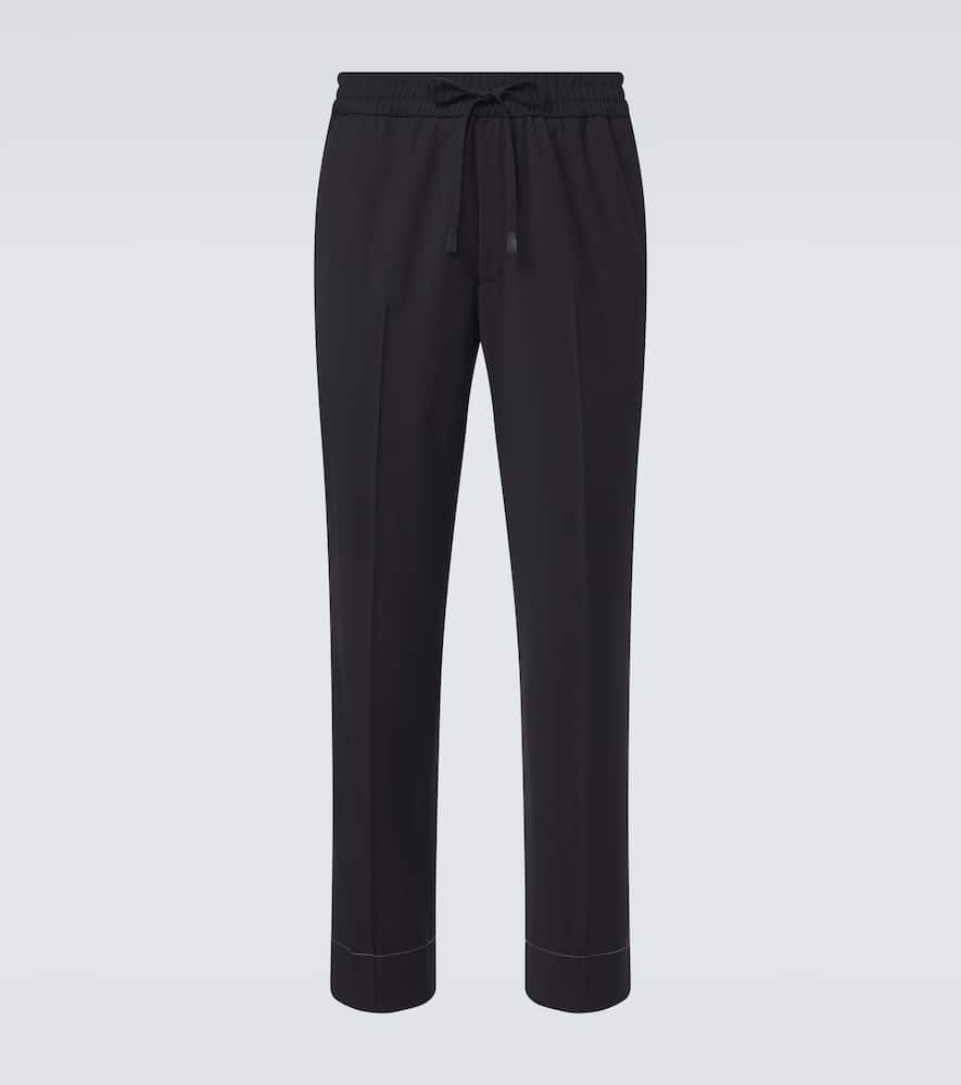 Asolo wool straight pants