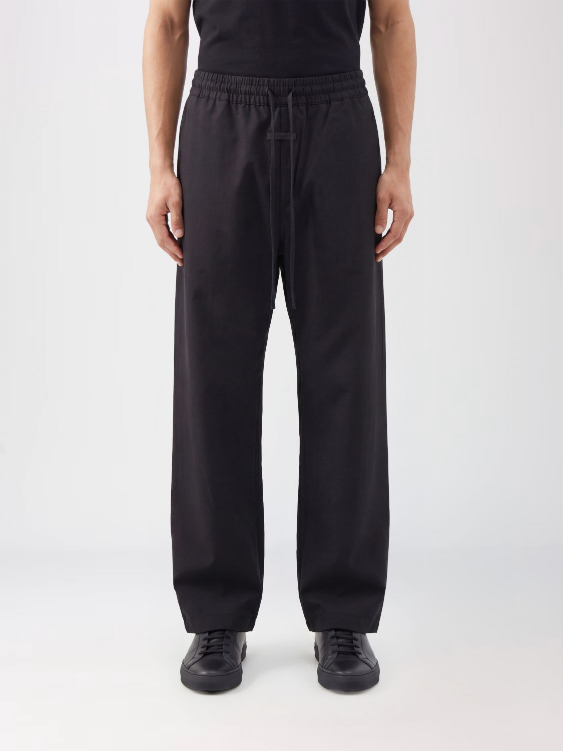 Pants Men color Black