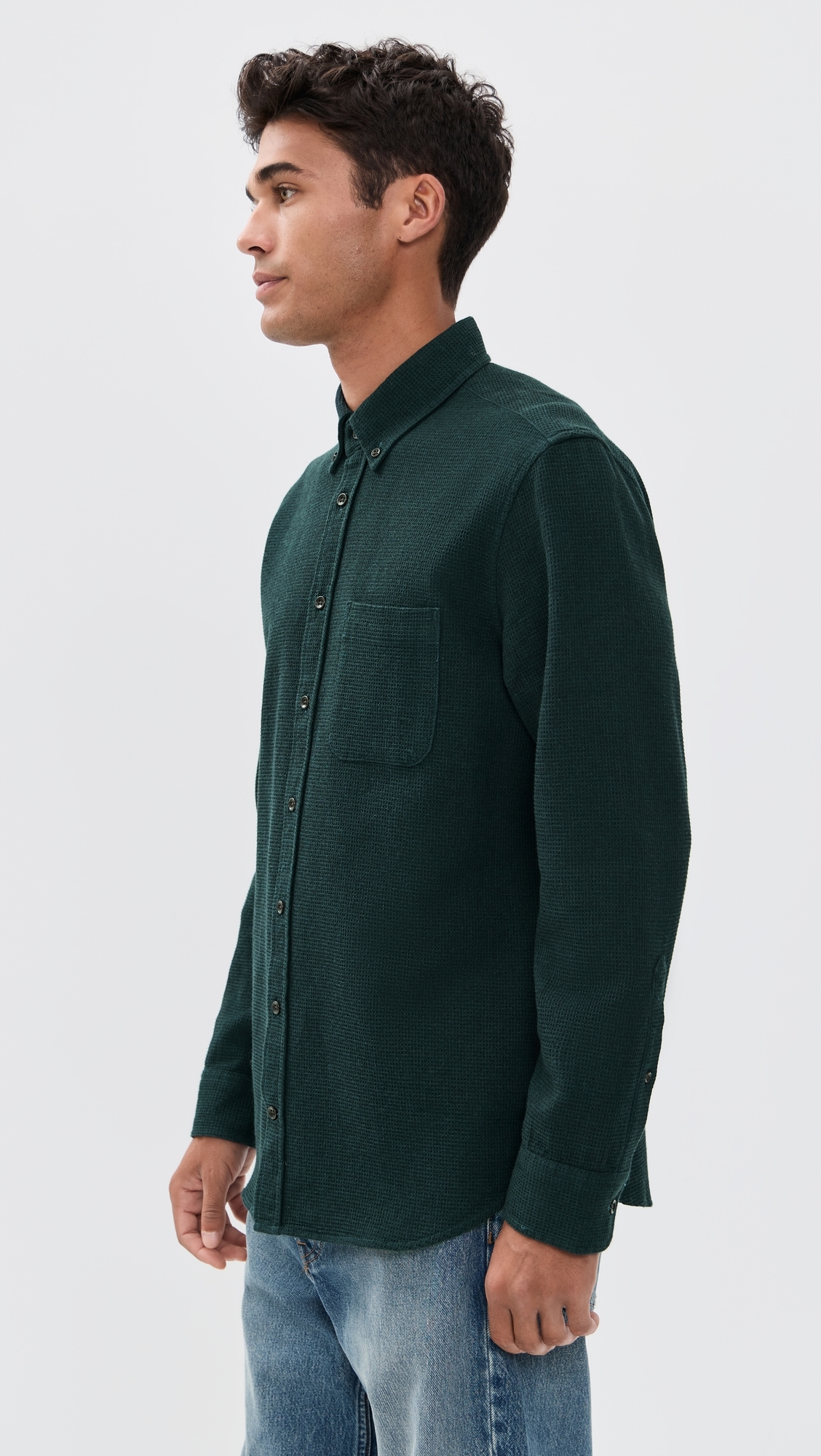 The Jack Shirt Forest Waffle