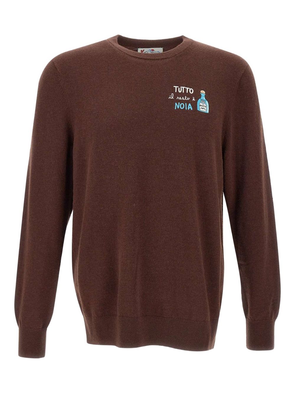 MC2 Saint Barth logo sweater - Brown