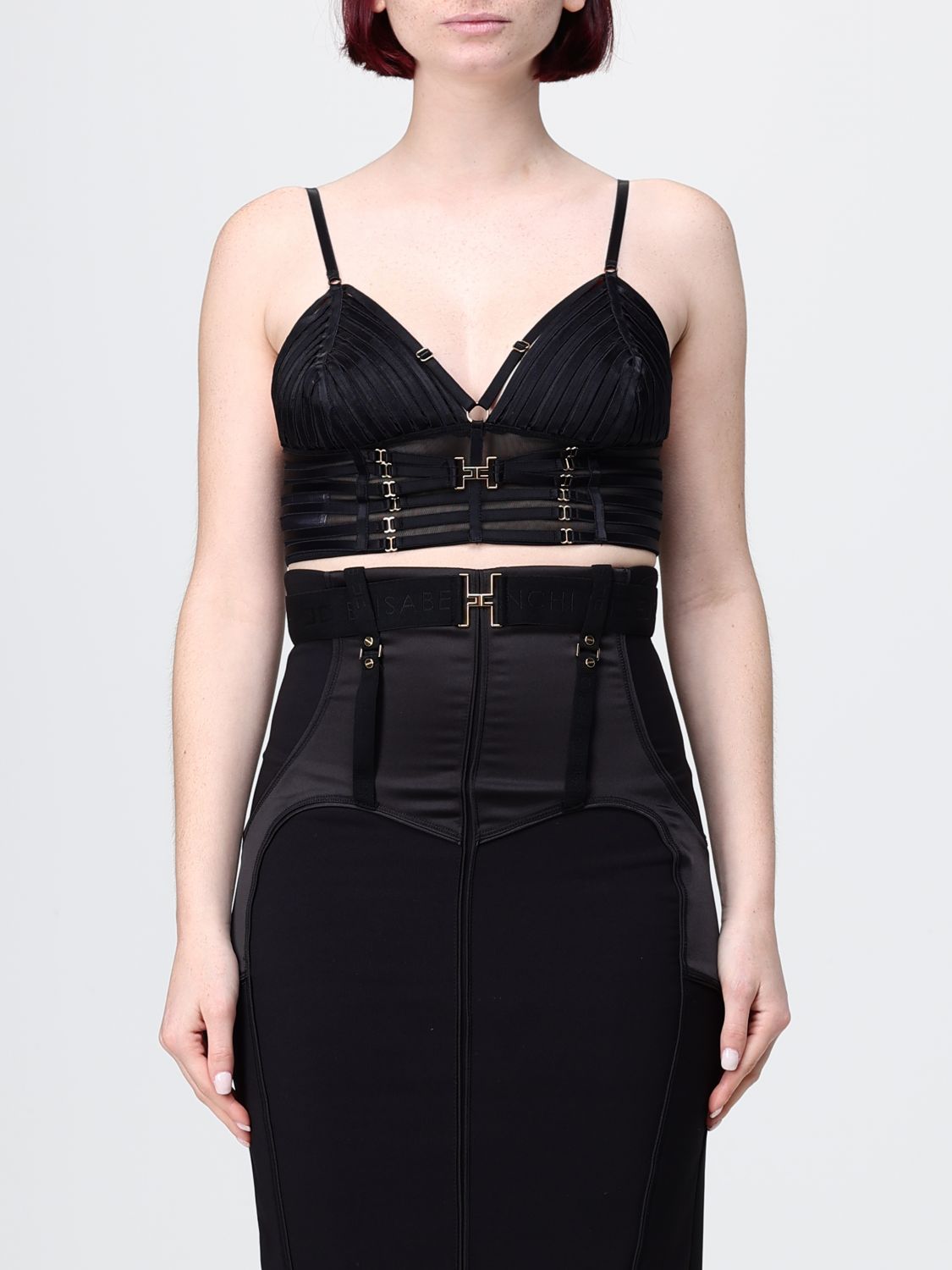 Top Woman color Black