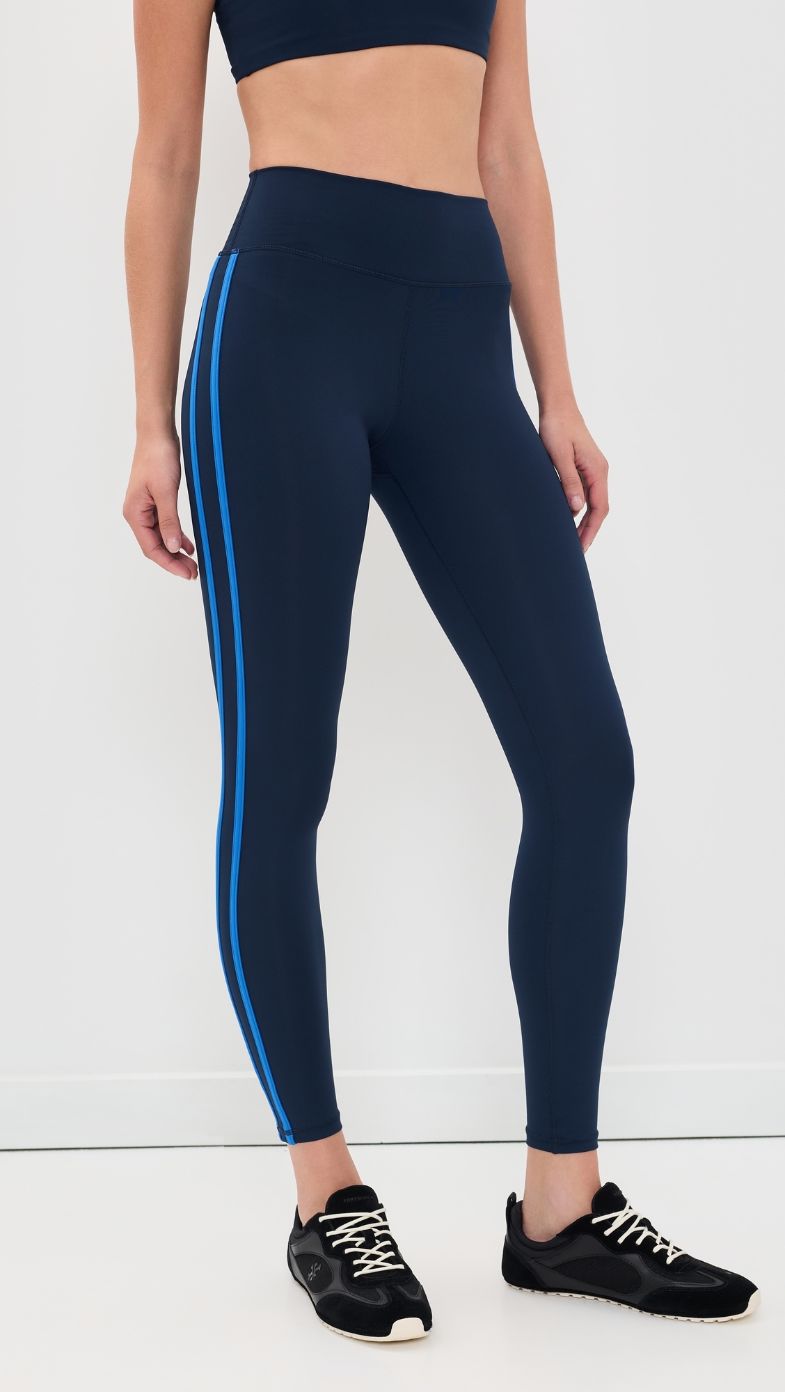 The Sutton Ankle Leggings Navy/Royal