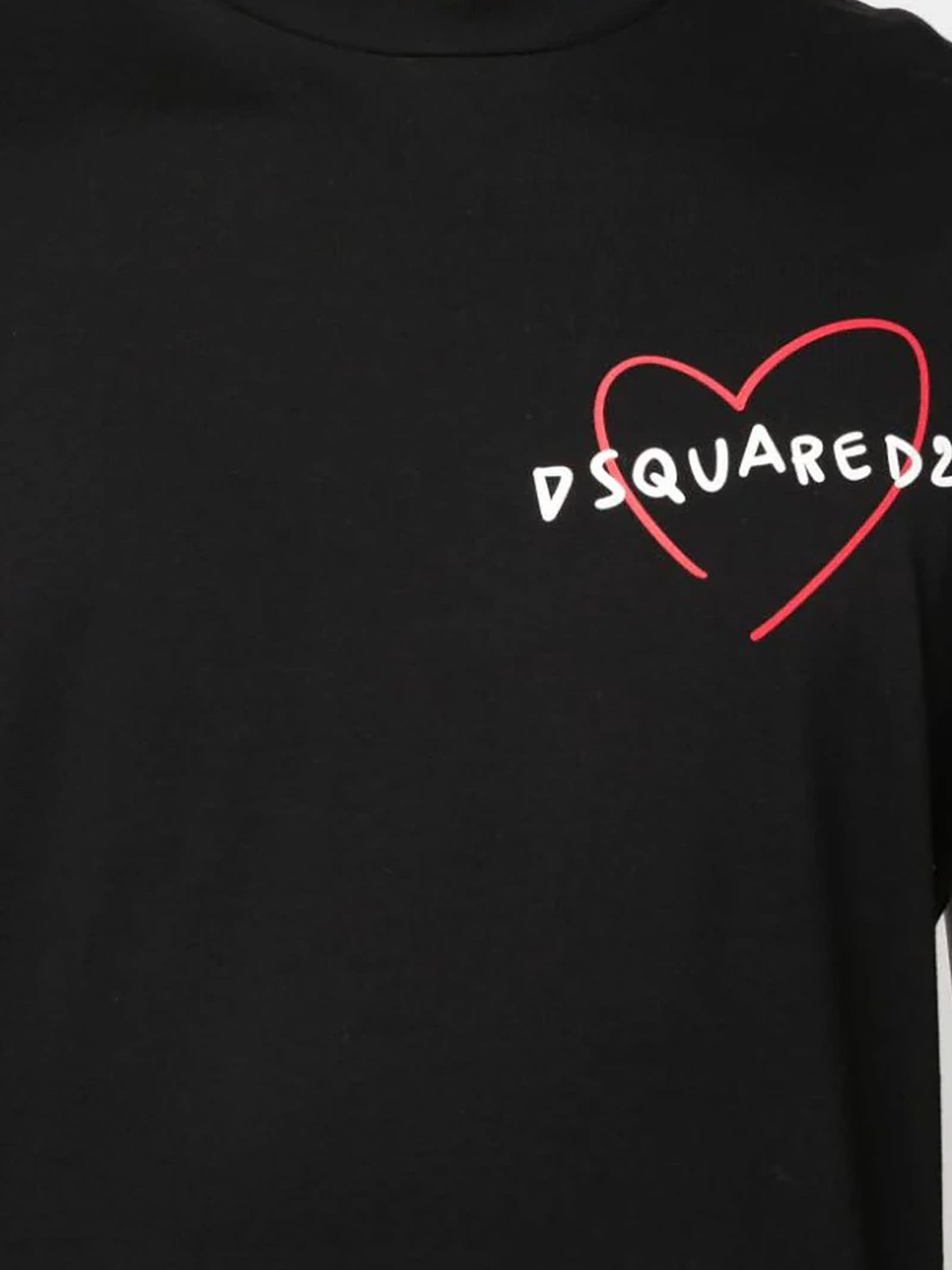Black Cotton T-Shirt