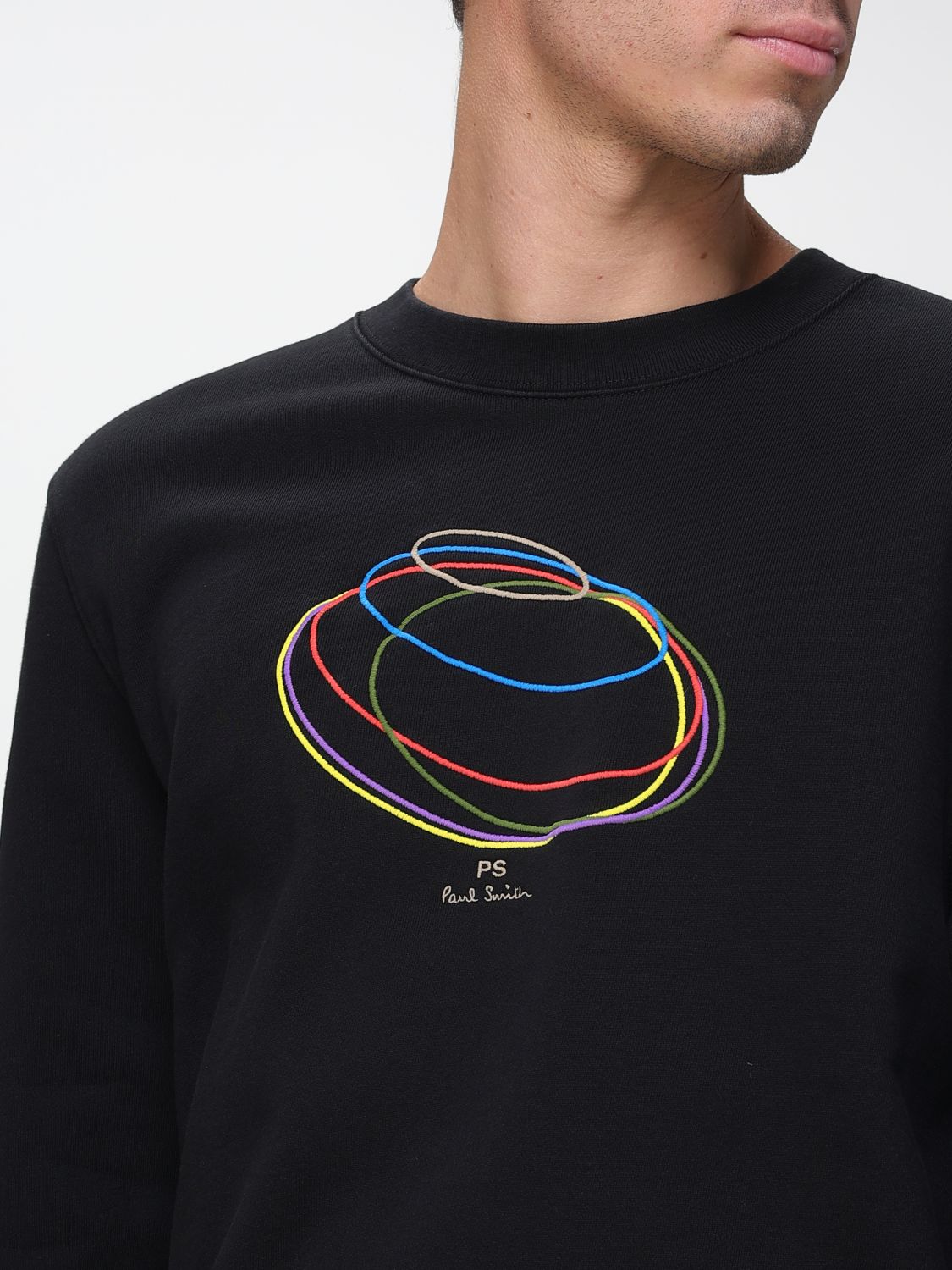 Logo-print sweatshirt - Black