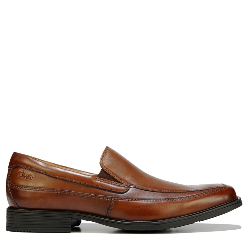 Men's Tilden Free Slip On Shoes (Dark Tan Leather)