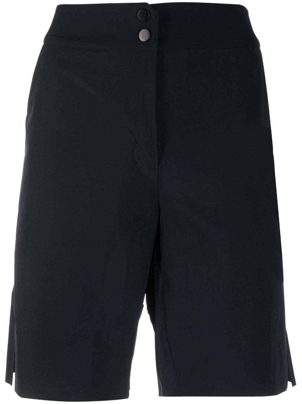Logo-print panelled running shorts - Black