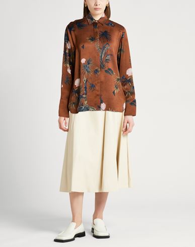 Forte_forte Woman Shirt Light brown Size 1 Viscose, Cupro